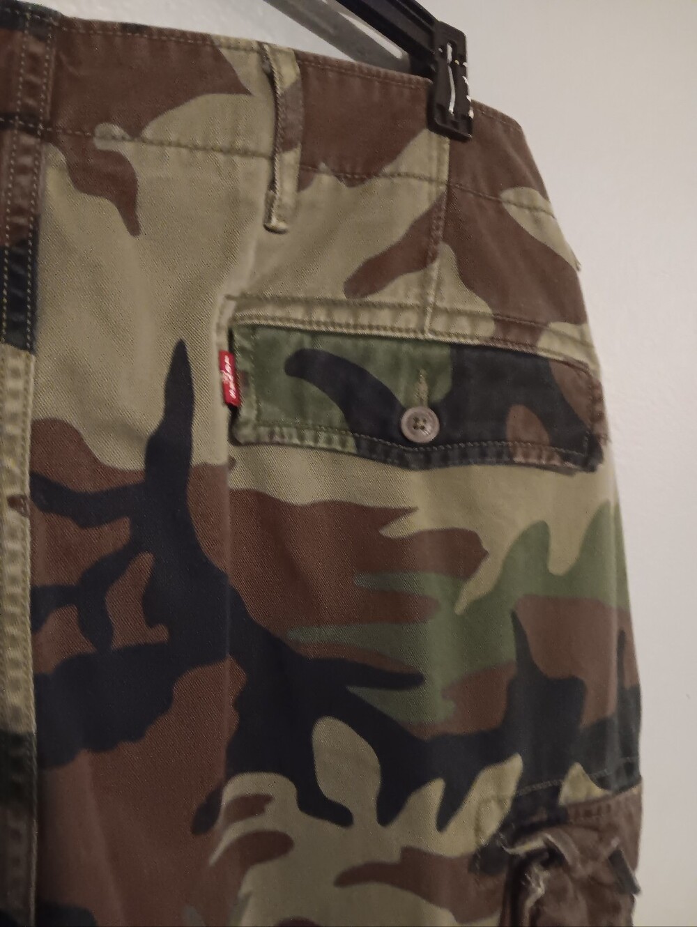Levi's Men's Camo Cargo Pants- Brown, Green, Black